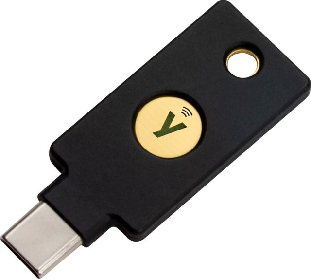 YubiKey 5C NFC,  USB-C Ports, Black