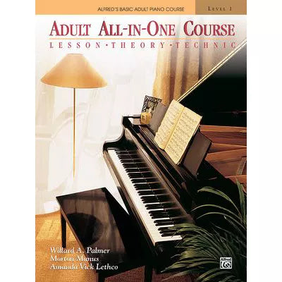Alfred's Basic Adult All-in-One Course (w/out CD) (Lvl1)